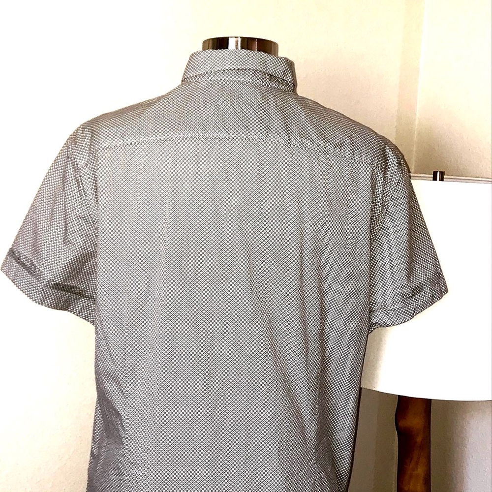 Kenneth Cole Reaction Casual Short Sleeve Shirt L - Picture 4 of 4